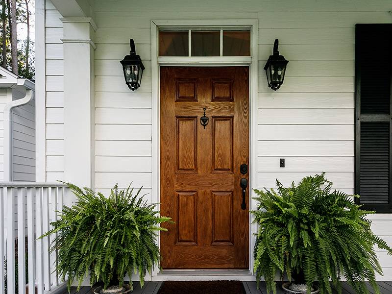 Porte en bois